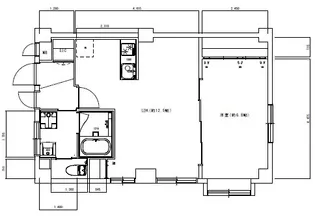 プレース柿の木坂【3階】の間取り