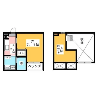 アルティプラーノ【2階】の間取り