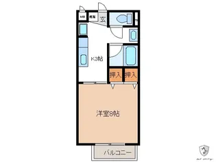 Surplus One M【2階】の間取り