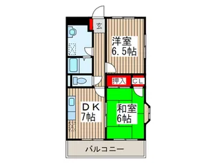 パークシティ浦和【1階】の間取り