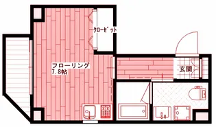 アンシャンテII【6階】の間取り