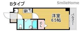 ウィンヒルズ難波南【11階】の間取り