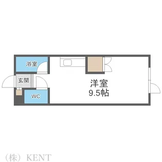 プレザントMS【3階】の間取り