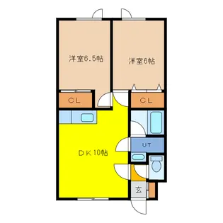 インぺリアルC【2階】の間取り