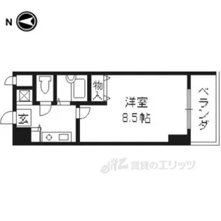 パインフィールド葛野大路【2階】の間取り