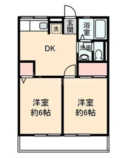 シティハイム カメリアI【1階】の間取り