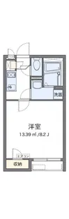 クレイノFUJIMII【2階】の間取り