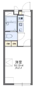 レオパレスプロシード【2階】の間取り