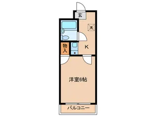 ヴィラ旭【2階】の間取り