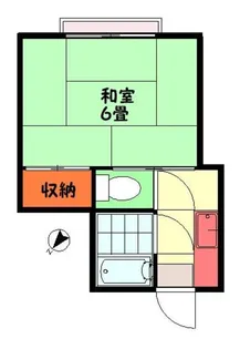 ヴェスパ【2階】の間取り