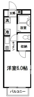 ナリッシュアレイ【2階】の間取り