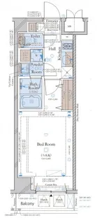 コンシェリア目黒 THE RESIDENCE【1階】の間取り