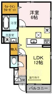 リベールコート【1階】の間取り