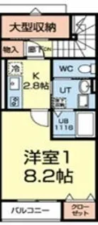 グラッセIII【2階】の間取り