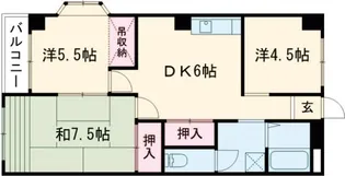 第2プラムフラワーガーデン【3階】の間取り