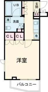 ルーブル品川西小山【3階】の間取り