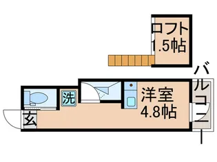 タイムテラス金町【2階】の間取り