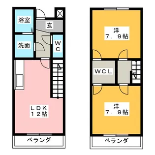 ア・ドリームNEO【1階】の間取り