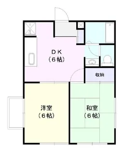 ドエル東寺山【1階】の間取り