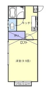 ノースヒルズ【1階】の間取り