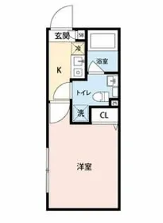 ミライズ平和島レジデンス【4階】の間取り