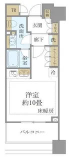 白金ザ・スカイ東棟【21階】の間取り