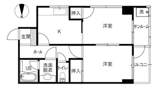 宗重ビル【4階】の間取り