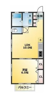 ミントハウス【2階】の間取り
