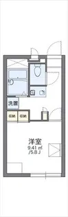 レオパレスルーエ島根【1階】の間取り