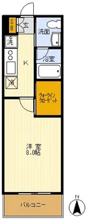 エスポワール【12階】の間取り