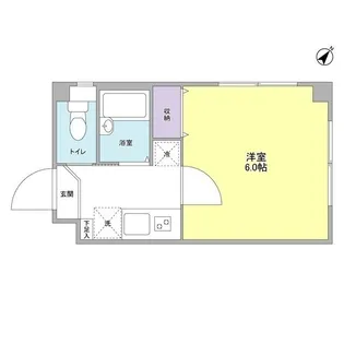 メゾンフラワー田園調布【1階】の間取り