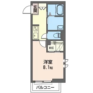 アルフラット【3階】の間取り