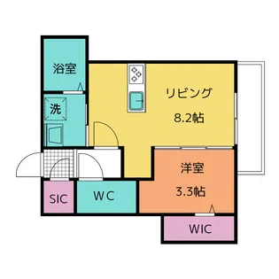 リルビドソニック【2階】の間取り