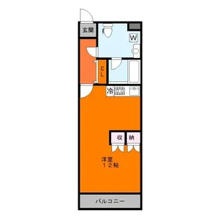 エルマーノ【5階】の間取り
