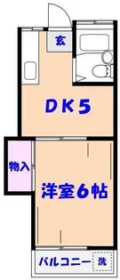 椎橋ハイツ【2階】の間取り