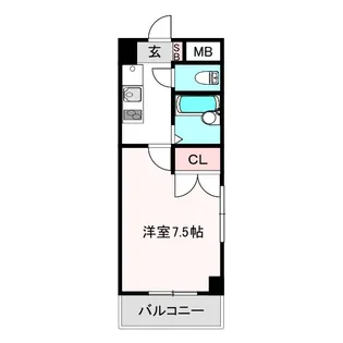 サンタバーバラ【5階】の間取り