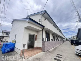 群馬県伊勢崎市平和町【アパート】の外観