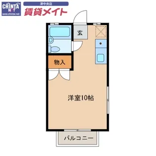 プリマ江戸橋【2階】の間取り
