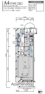 メインステージ入谷V【2階】の間取り