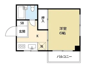 アンエコーハイム【2階】の間取り