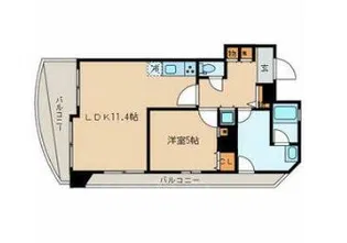 CREST本郷【13階】の間取り
