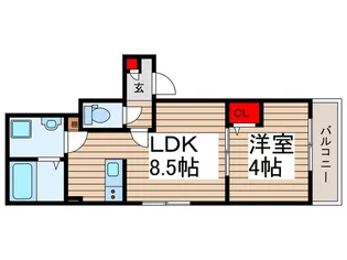 グレイスレック【2階】の間取り
