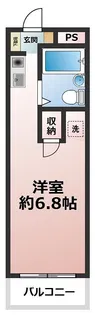 アクシス富士見【3階】の間取り