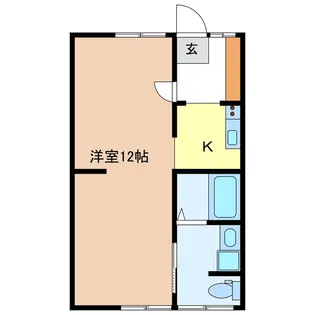 ぷらんたん【2階】の間取り
