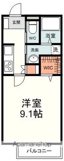 ノーブルA【2階】の間取り