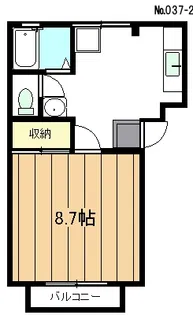 東野ハイツ【1階】の間取り