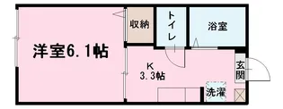 ノールヴィラージュゆみの【2階】の間取り