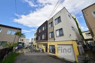 北海道札幌市白石区菊水一条4【アパート】の外観