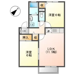 M.Stage【1階】の間取り