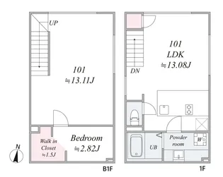 trias126【1階】の間取り
